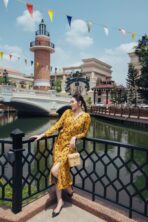 Long-Sleeve Midi Dress - Image 8