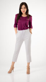 Cropped Slim-fit Pants - Image 2