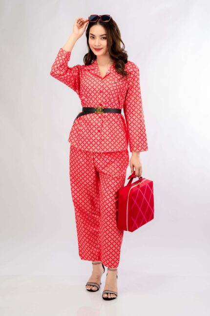 Long Sleeve + Long Pants, cotton pajamas — view 2