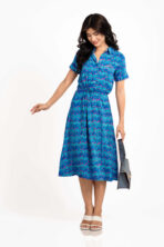 Short Sleeve Midi Dress (23KR59-GF25) - Image 5