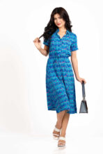 Short Sleeve Midi Dress (23KR59-GF25) - Image 4