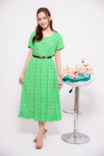 Short Sleeve Midi Dress — view 3