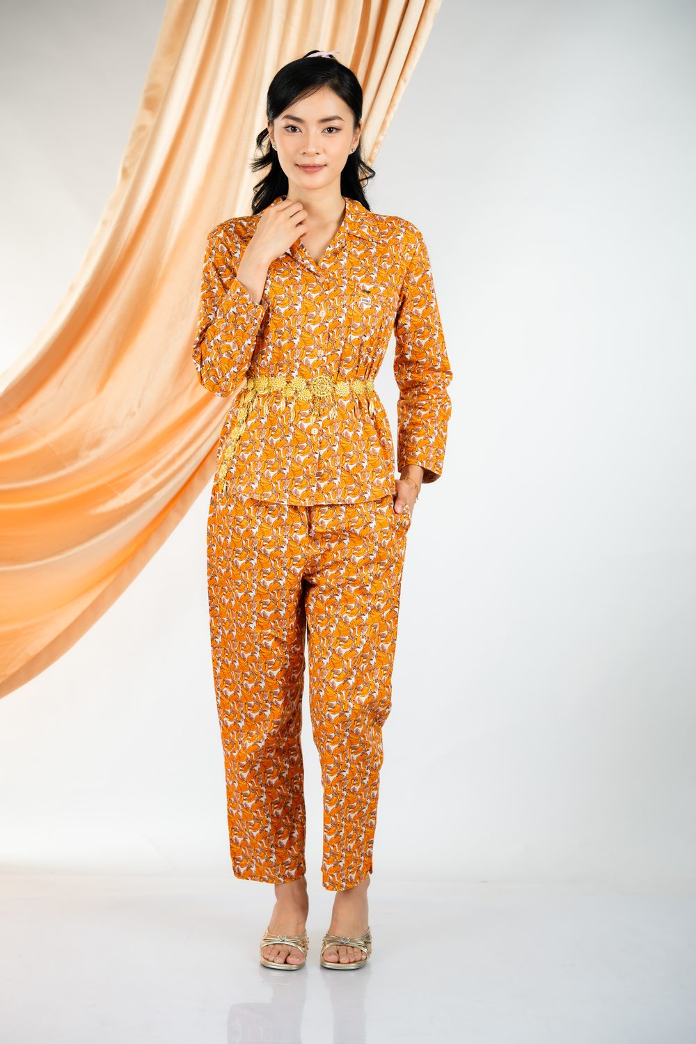 11kkl004-la299-brown-1.jpg Long Sleeve + Long Pants (11KKL004-LA299) - Image 1