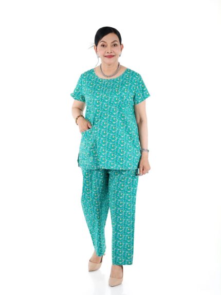 Short Sleeve + Long Pants, cotton pajamas — view 5