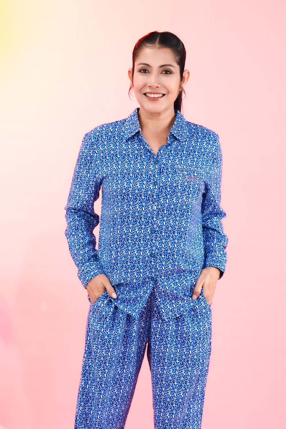 17kkl016-ga25-blue-1.jpg Long Sleeve + Long Pants (17KKL016-GA25) - Image 1