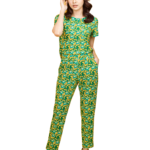 Short Shirt and Long Pants Set