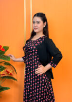 Long Sleeve Midi Dress (23KR028-H03) - Image 6