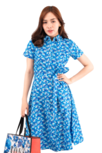 Short Sleeve Midi Dress - Image 6